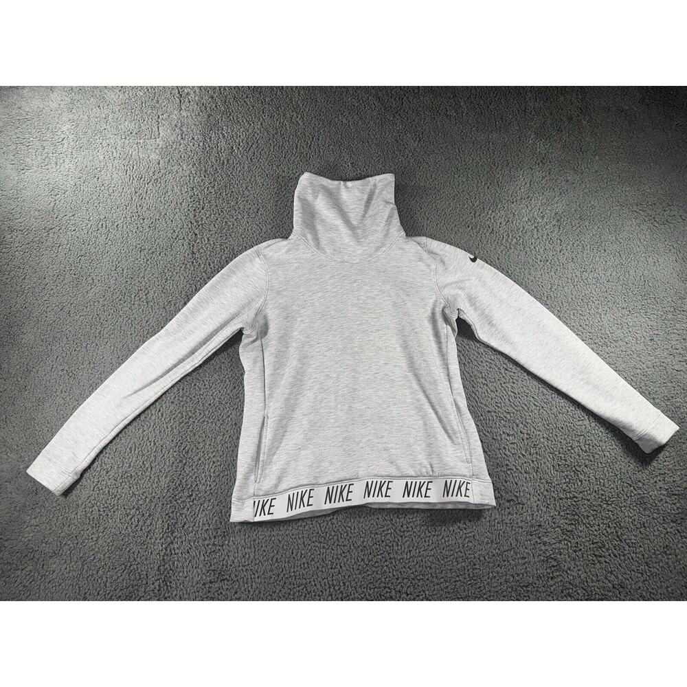 Nike Dri Fit Sweatshirt Women‎ Medium Turtleneck Long Sleeve Pullover